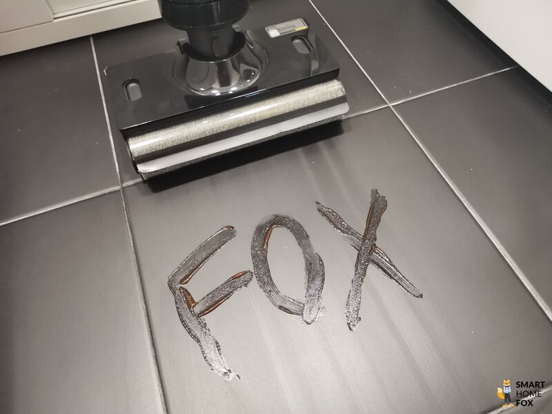 Уборка кетчупа на плитке Deerma VX900W